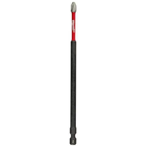 SHOCKWAVE 6 in Phillips #2 Impact Duty Power Bit, 1-Piece, Milwaukee Tool, Mfr#: 48-32-4802