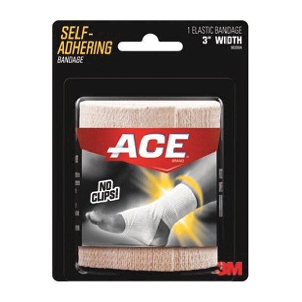 Bandage, Self-Adhering, Elastic, 3", PK12, Ace, Mfr#: 903004