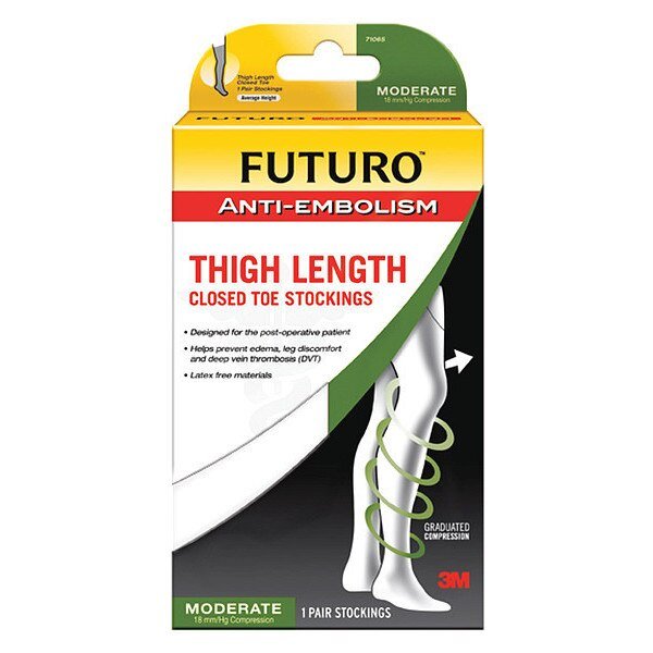AntiEmbolism Sock, Med, Short, PK12, Futuro, Mfr#: 71064EN