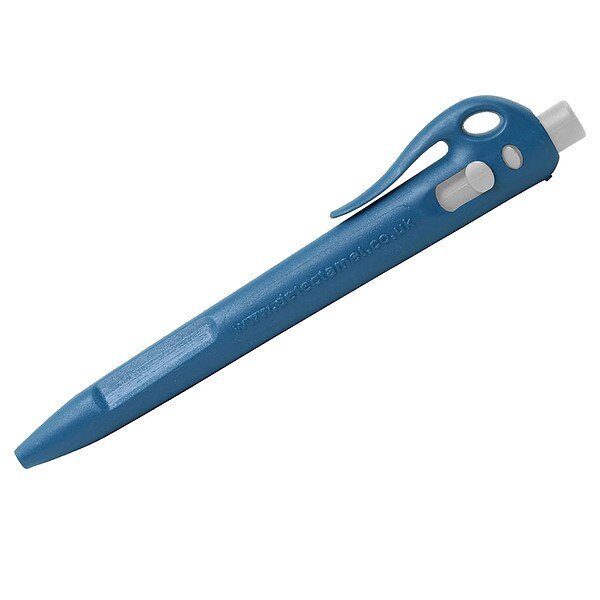 Detectable Pen W/ Clip, Bl Gel, PK50, Detectamet, Mfr#: 104-I21-C16-PA01