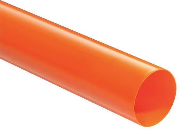 Conveyor Roller Cover, 1-3/8 In, L60 In., Color: Orange, Vinylguard, Mfr#: 31-CV-1375O