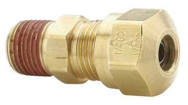 Male Connector, 3/16 x 1/8 In, Parker, Mfr#: VS68NTA-3-2