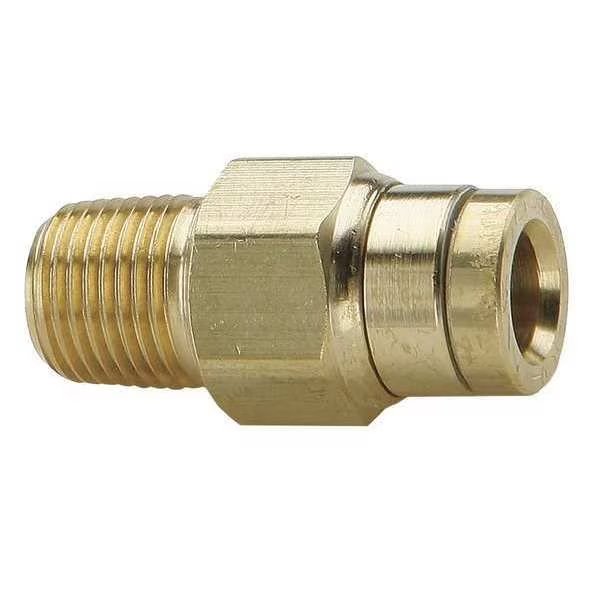 Male Connector, 1/2 x 1/4 In, Parker, Mfr#: 68PTC-8-4