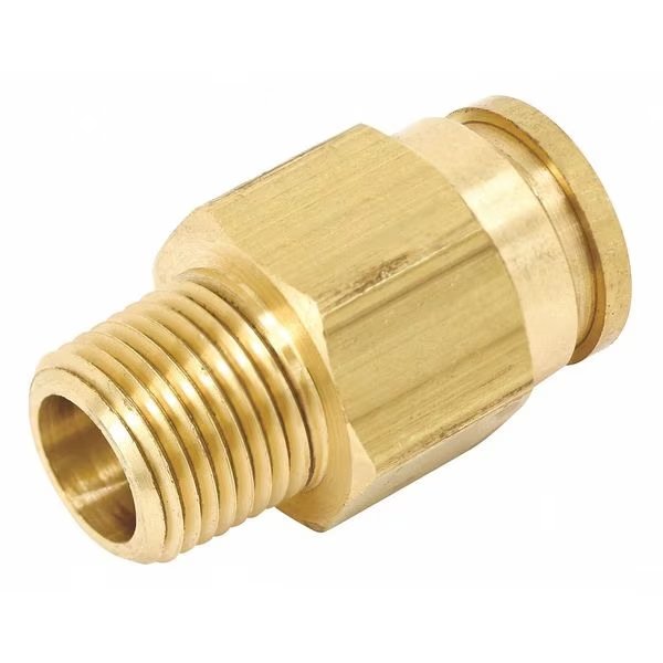 Male Connector, 3/8 x 1/8 In, Parker, Mfr#: 68PTC-6-2
