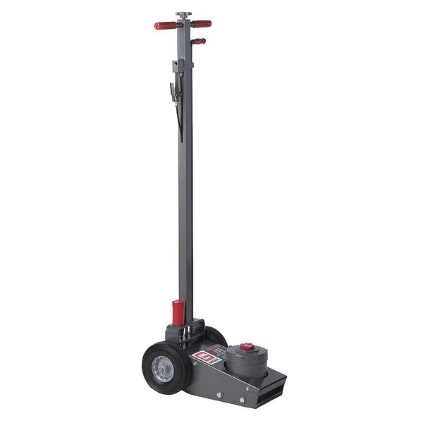 50000 lb. Air/Hydraulic Service Jack 21" Max. Lifting H., 8" Min. Lifting H, Gray, Mfr#: TSL-50