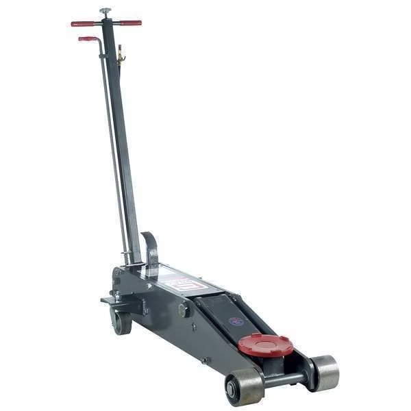 20000 lb. Air/Hydraulic Service Jack 27" Max. Lifting H., 7" Min. Lifting H, Gray, Mfr#: FSJ-200