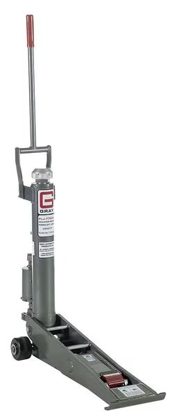 15442 lb. Hydraulic Fork Lift Jack 16" Max. Lifting H., 2-1/4" Min. Lifting H, Gray, Mfr#: FLJ-770B