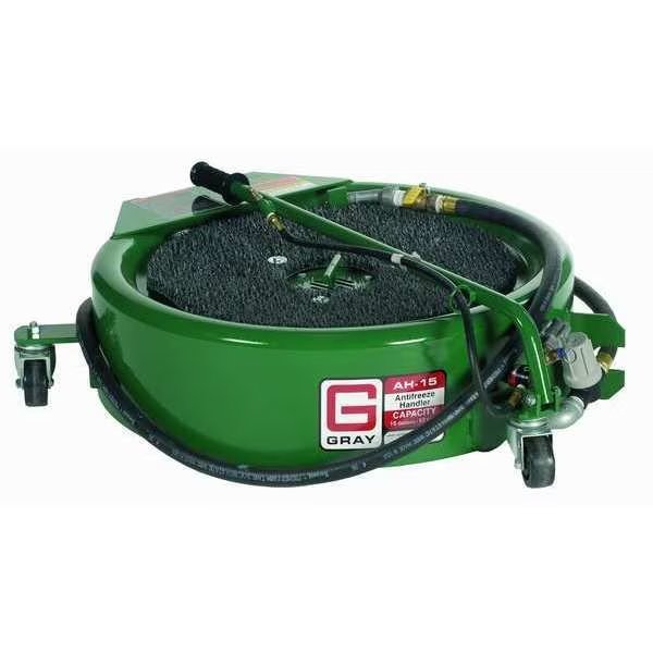 Antifreeze Fluid Handler, 15 Gal, 30In Dia, Gray, Mfr#: AH-15