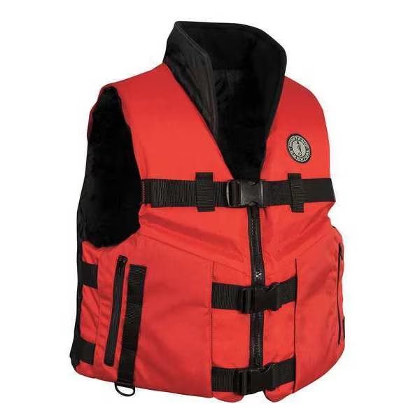 Life Vest, Red/Black, L, Mustang Survival, Mfr#: MV462602-123-L-216