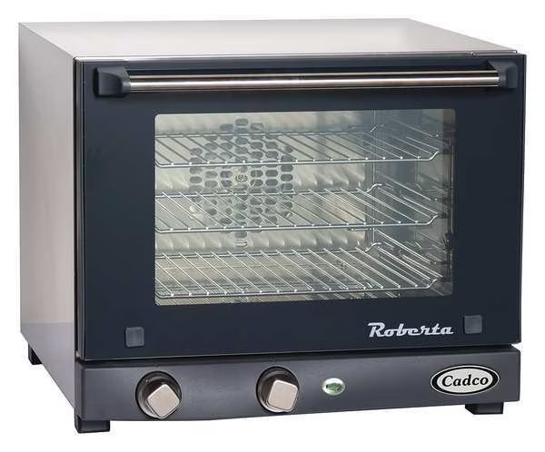 Quarter Size Convection Oven, 120V, 1450 Watts, Cadco, Mfr#: OV-003