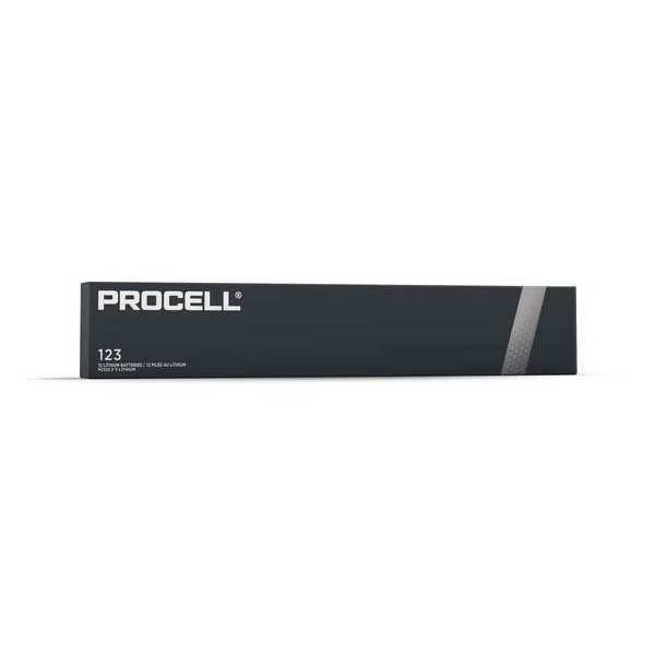 Battery, Lithium, Size 123, 3VDC, PK12, Procell, Mfr#: PL123