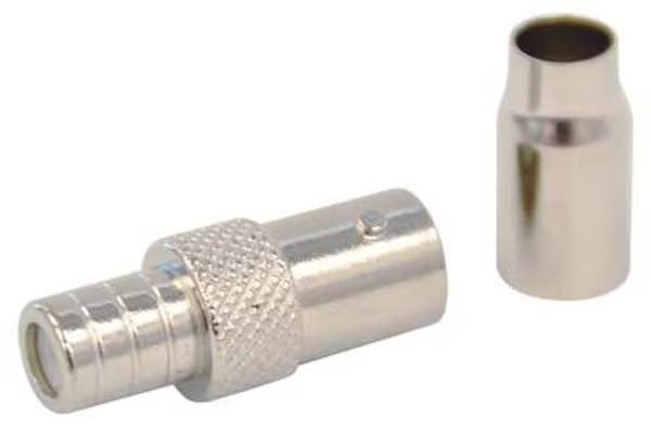 Cable Coupler, BNC/Female, RG6 Coax, PK10, Dolphin Components, Mfr#: DC-79-5