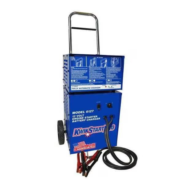 Wheeled Battery Charger, Automatic, For Battery Voltage: 12, Associated Equipment, Mfr#: 6127