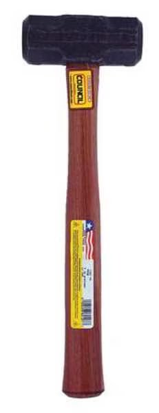 Engineers Hammer, 2-1/2 lb, 15 In, Hickory, Council Tool, Mfr#: PR25