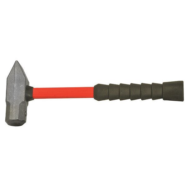 Cross Pein Hammer, 3 lb., 14 In, Fiberglass, Council Tool, Mfr#: PR30XPFG