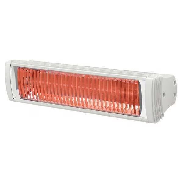 Electric Infrared Heater, Wall, Aluminum, 5120 BtuH, 120V AC, 1500 W, Solaira, Mfr#: SCOSY15120W