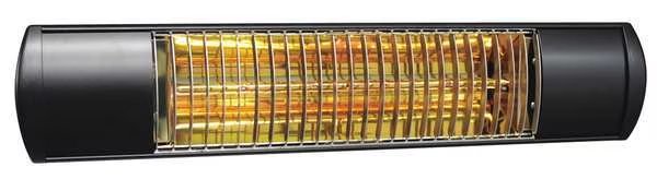 Electric Infrared Heater, Wall, Aluminum, 5120 BtuH, 120V AC, 1500 W, Solaira, Mfr#: SCOSYXL15120b