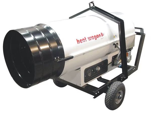 Portable Gas Heater, Vapor Propane, Natural Gas, 394,000/404,000 BtuH, Heat Wagon, Mfr#: DG400