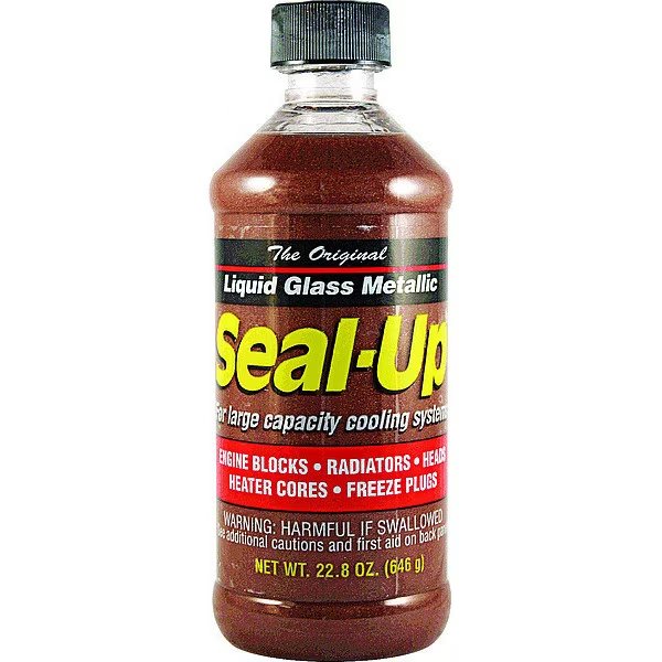 Radiator/Block Sealer, Lg Engine, Copper, Blue Magic, Mfr#: 1116-24
