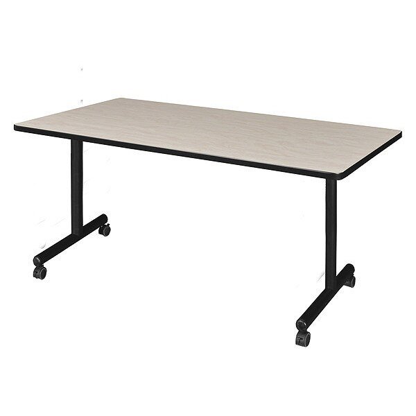 Rectangle Training Table, 66" X 29", Laminate Top, Maple, Kobe, Mfr#: MKTRCC6630PL