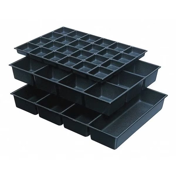 Divider, 4" Drawer, 7 Compt, 29" Cabinets, Kennedy, Mfr#: 81931