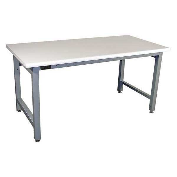Workstation, Plastic, Rolled Edge, Gray, Proline, Mfr#: HD7236P/HDLE-A31-SW806-PF90