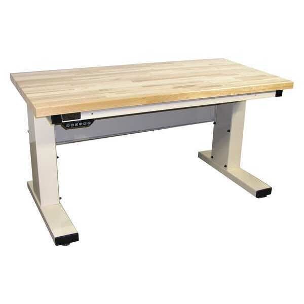 Workstation, Adjust, Solid Maple, Lt Beige, Proline, Mfr#: MVSII7230M-H11