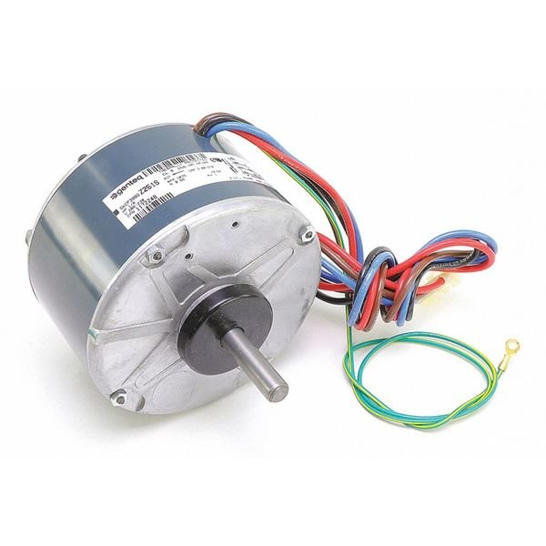 Motor, 208-230V, 1/8 HP, CW, 1075 rpm, 2 SPD, Heil Quaker, Mfr#: 1172248