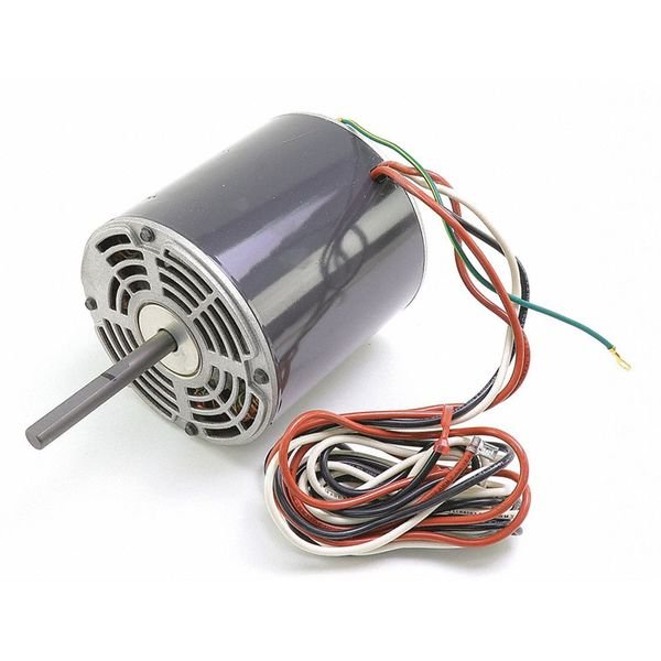 Motor, 460V, 1-Phase, 1/3 HP, 710-850 rpm, Liebert, Mfr#: 159266P2