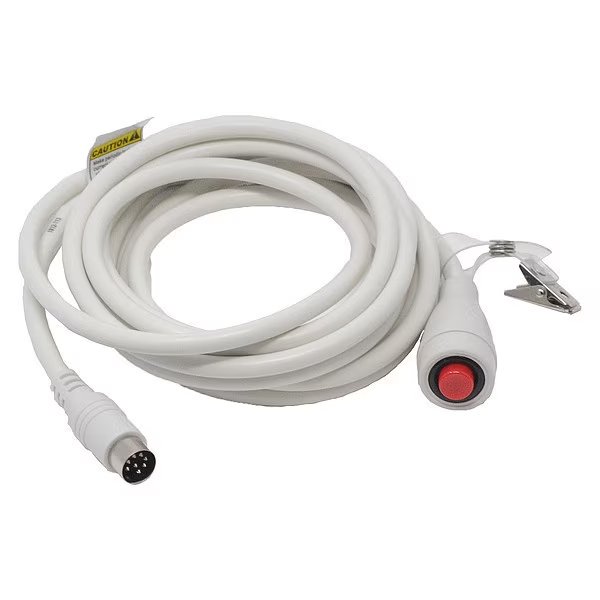 Call Cord, Jeron 8 Pin DIN, Crest Healthcare, Mfr#: 117728
