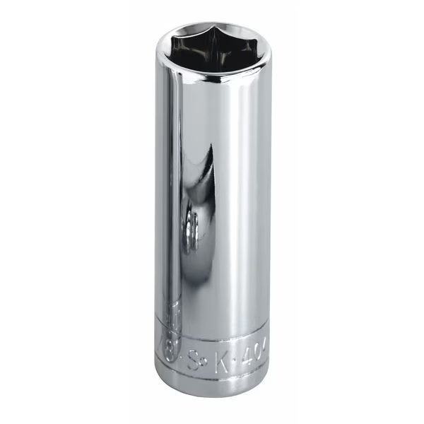 1/4 in Drive, 4mm 6 pt Metric Socket, 6 Points, Sk Professional Tools, Mfr#: 41697