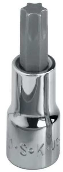 1/4 in Drive, T25 Torx(R) Socket, 6 Points, Sk Professional Tools, Mfr#: 42925