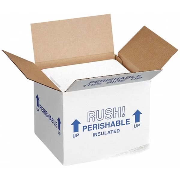 Insulated Shipping Bio Foam & Carton, 1-5 Day, PK2, Polar-Tech, Mfr#: 205C