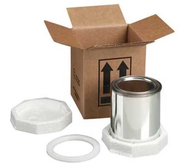Paint Can Shipper Kit, 4-1 Quart Cans, Polar-Tech, Mfr#: HAZ1038 - 4G