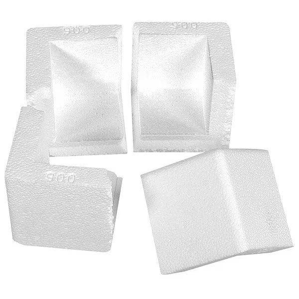 Foam Corner Protectors, 3/4" Square, 3" x 3" x 3", PK180, Polar-Tech, Mfr#: 900