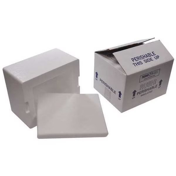 Insulated Shipping Bio Foam & Carton, 1-5 Day, Polar-Tech, Mfr#: 261C