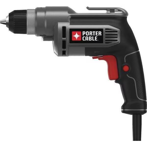 6.5 Amp 3/8-in. Variable Speed Drill, Porter-Cable, Mfr#: PC600D