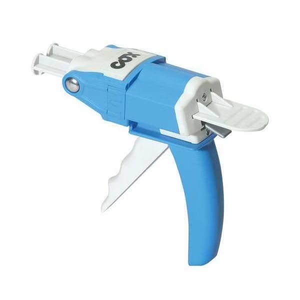 Multiple Ratio Two-Part Applicator, Blue/Gray, 1:1, 10:1, 2:1, 4:1 Mixing Ratio, Cox, Mfr#: MP25