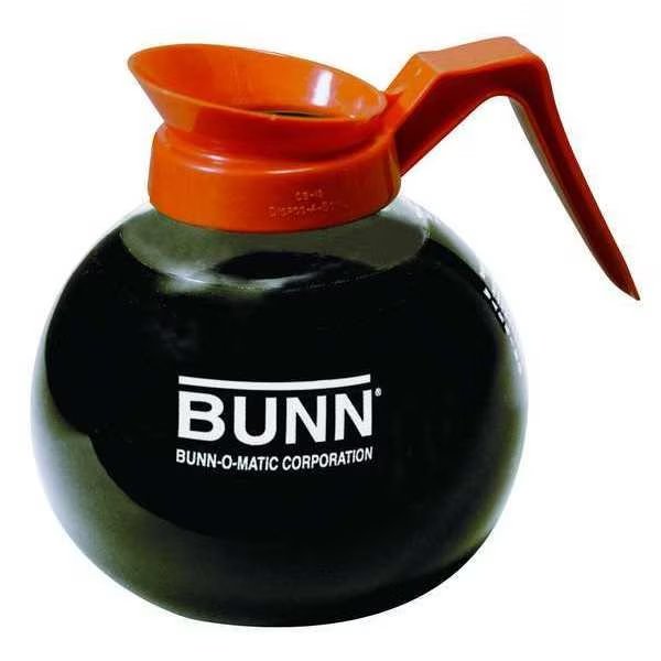 Orange 64 oz Pourover Decanter, Bunn, Mfr#: 42401.0101
