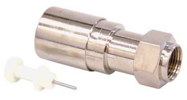 CableCoupler, F-Type/Male, RG11 Coax, PK10, Dolphin Components, Mfr#: DC-CF11