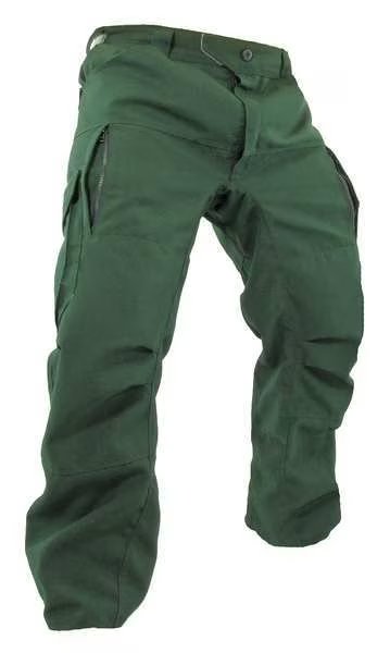Fire Pants, Forest Green, Inseam 34 In., Coaxsher, Mfr#: FC200 L34