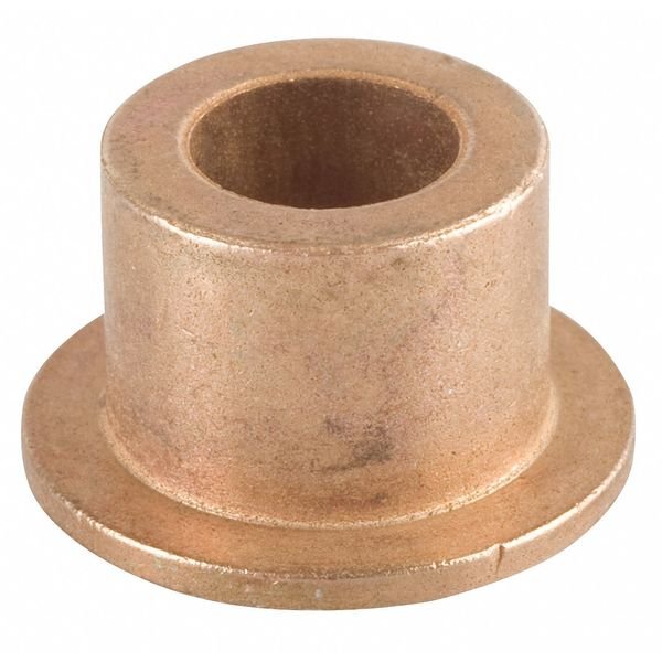 Flanged Bearing, I.D. 1/2, L 1, PK3, Bunting Bearings, Mfr#: EXEF081216