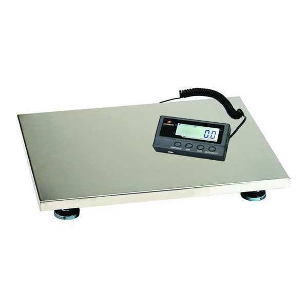 Digital Platform Bench Scale with Remote Indicator 200kg/440 lb. Capacity, Measuretek, Mfr#: 12R981