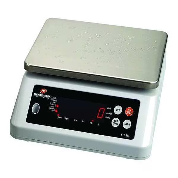 Digital Compact Bench Scale 6kg/13 lb. Capacity, Measuretek, Mfr#: 12R991