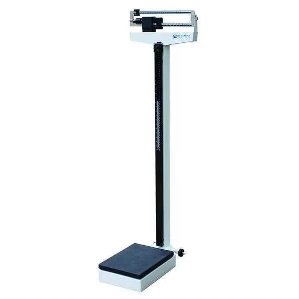 Mechanical Physician Scale 200kg/440 lb. Capacity, Measuretek, Mfr#: 12R995