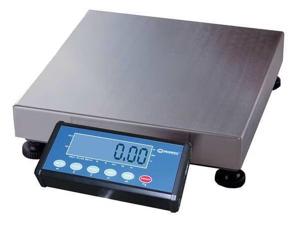 Digital Compact Bench Scale 60kg/150 lb. Capacity, Measuretek, Mfr#: 12R970