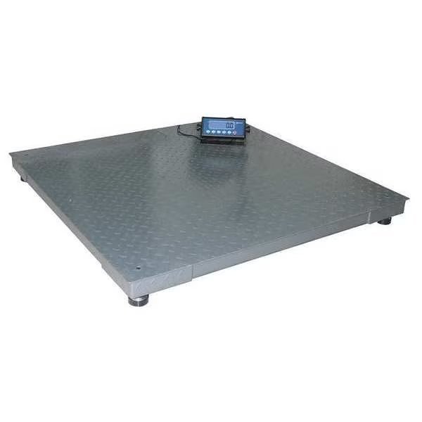 Digital Floor Scale with Remote Indicator 2500 lb./1000kg Capacity, Measuretek, Mfr#: 12R959