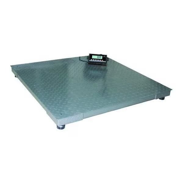 Digital Floor Scale with Remote Indicator 2200kg/5000 lb. Capacity, Measuretek, Mfr#: 12R960