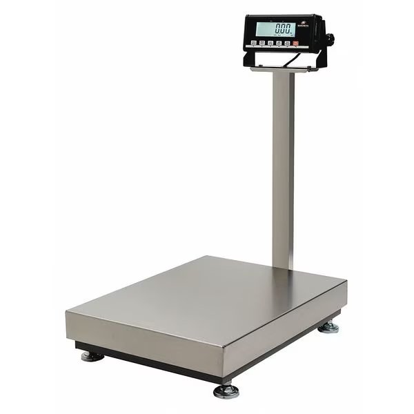 Digital Platform Bench Scale 300 lb./150kg Capacity, Measuretek, Mfr#: 12R966