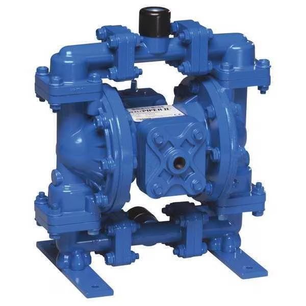 Double Diaphragm Pump, Aluminum, Air Operated, 15 GPM 220 Degrees F, Sandpiper, Mfr#: S05B1A2TANS000.